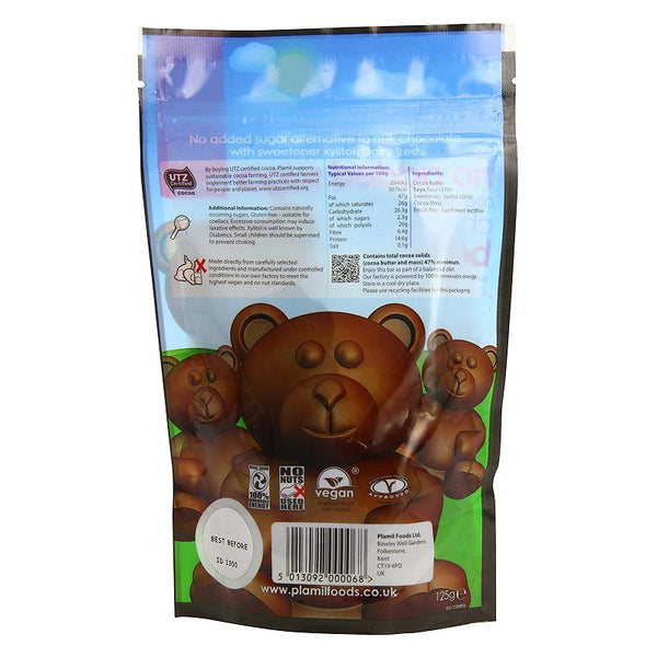 Plamil Dairy-Free M!lk Chocolate Bears In A Bag 125g