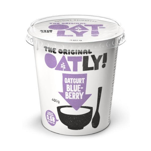 Oatly Oatgurt Blueberry Vegan Yogurt 400g