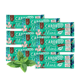Caroboo Smooth & Creamy Mint Choco Bar 35g (9pk)