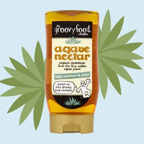 The Groovy Food Company Premium Agave Nectar Light Amber & Mild 250ml (12pk)