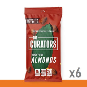 The Curators Smoky BBQ Almonds 35g (6pk)