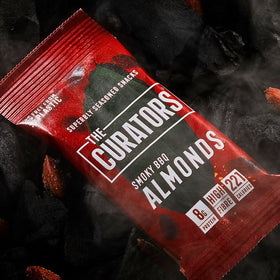The Curators Smoky BBQ Almonds 35g (6pk)