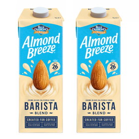 Almond Breeze Barista Blend Almond Drink 1Ltr (2pk)