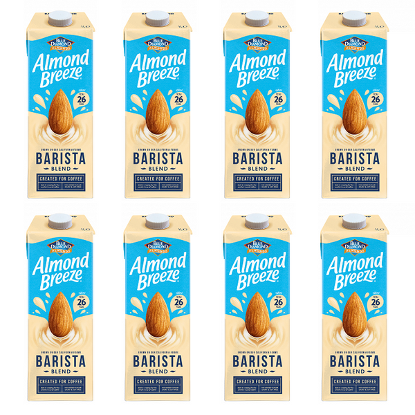 Almond Breeze Barista Blend Almond Drink 1Ltr (8pk)