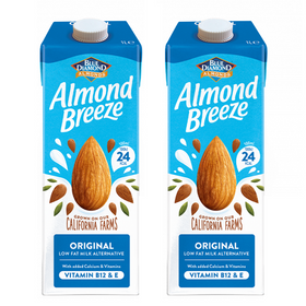 Almond Breeze Original Almond Milk Drink 1Ltr (2pk)