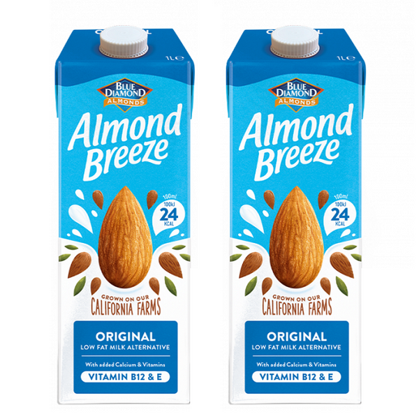 Almond Breeze Original Almond Milk Drink 1Ltr (2pk)