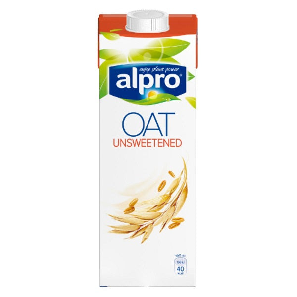 Alpro Oat Longlife Unsweetened Drink 1Ltr