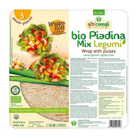 AltriCereali Gluten-Free Wraps With Pulses 180g