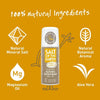 Salt Of The Earth - Amber & Sandalwood Natural Deodorant Roll On 75ml