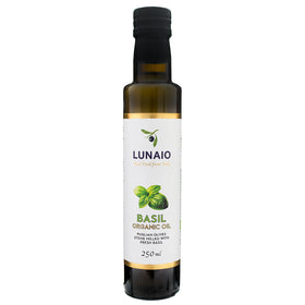Lunaio Basil Infused Organic Extra Virgin Oil 250ml
