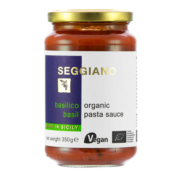 Seggiano Organic Basil Pasta Sauce 350g