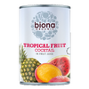 Biona Organic Tropical Fruit Cocktail in Fruit Juice 400g