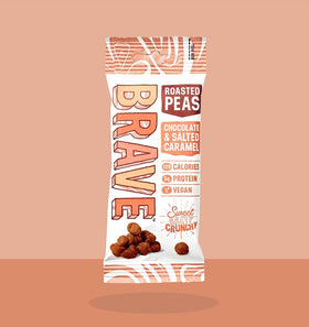 Brave Roasted Peas - Chocolate & Salted Caramel
