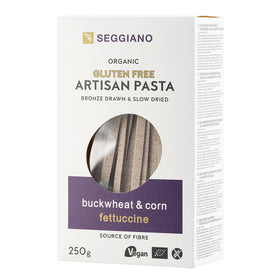 Seggiano Organic Gluten Free Buckwheat & Corn Fettuccine 250g