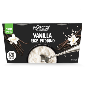 The Coconut Collaborative Vanilla Rice Pudding 2x125g (2pk)
