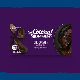 The Coconut Collaborative Chocolate Melt In The Middle Puddings 90g (2pk)