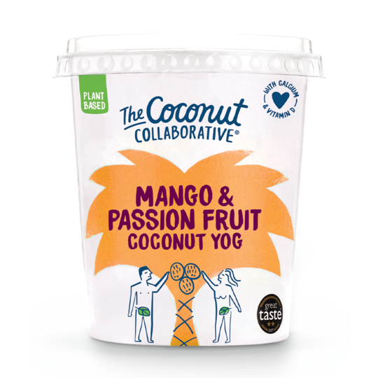 The Coconut Collaborative Mango & Passion Fruit Layered Yoghurt 360g