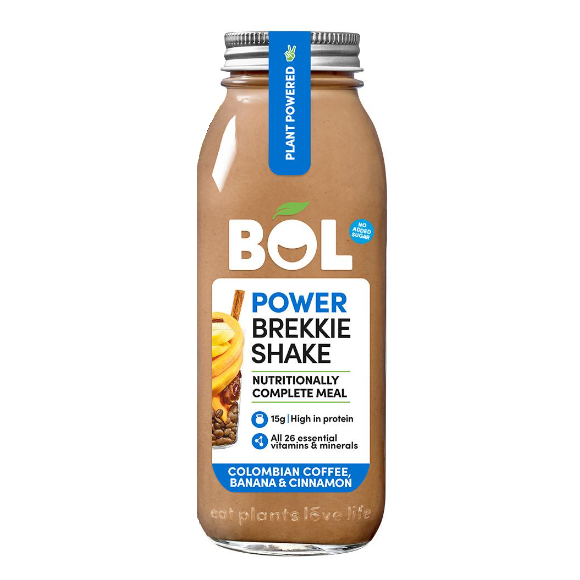 BOL Colombian Coffee, Banana & Cinnamon Power Brekkie Shake 450g