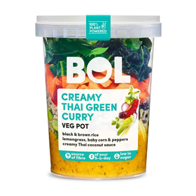 BOL Creamy Thai Green Curry Veg Pot 345g