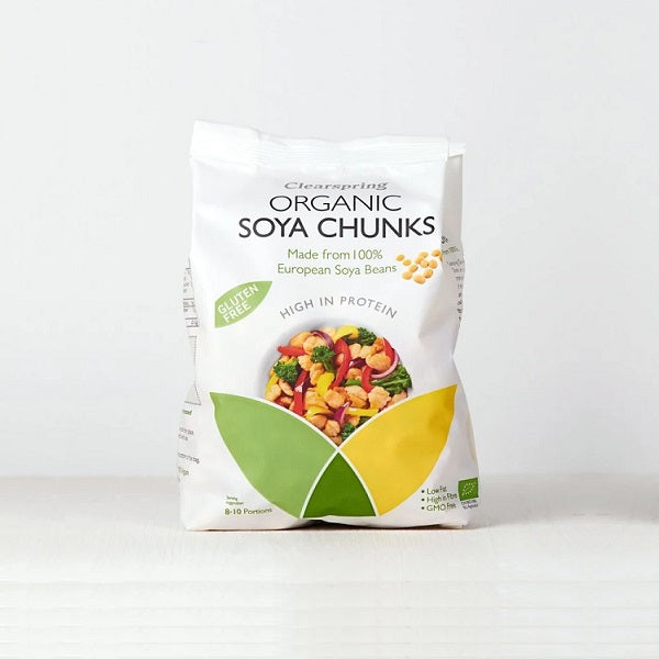 Clearspring Organic Gluten-Free Soya Chunks 200g