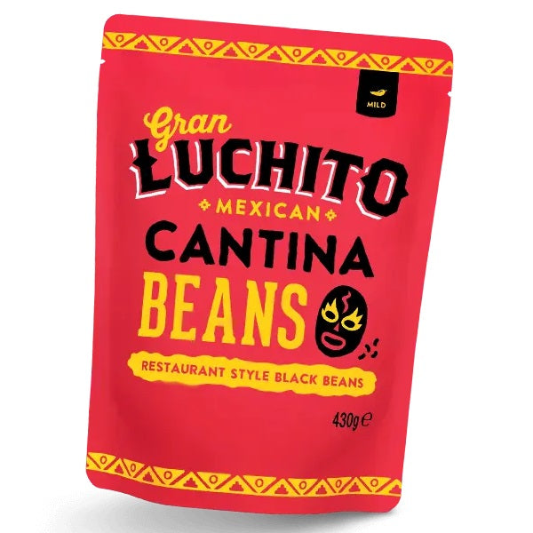 Gran Luchito Mexican Cantina Black Beans 430g