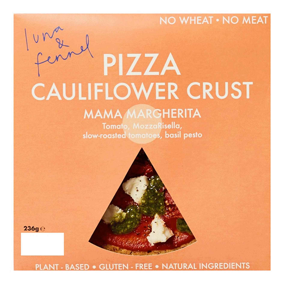 Luna & Fennel Cauliflower Crust Mama Margherita Pizza
