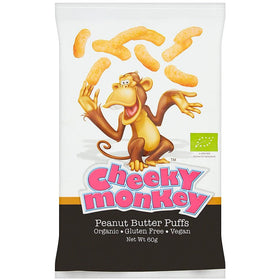 Cheeky Monkey Peanut Butter Puffs 60g