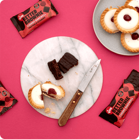 Vive Better Brownies - Cherry Bakewell
