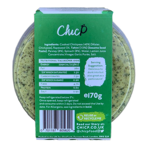 ChicP Herby Houmous 170g