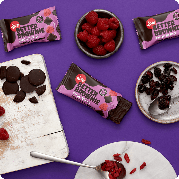 Vive Better Brownies - Chocolate Berry