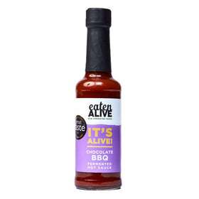 Eaten Alive Chocolate BBQ (Cacao & Lime) Fermented Hot Sauce 150ml