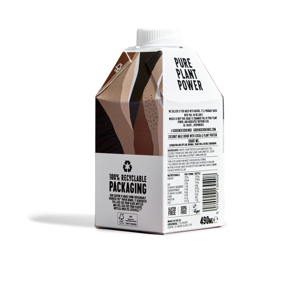 GROUNDED M*lk Chocolate Plant-Protein Shake