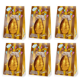 Mummy Meagz Vegan Orange Choccie Easter Egg with Choccie Orange Bar 165g (6pk)