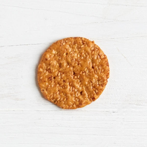Clearspring Organic Japanese Brown Rice Crackers - Whole Sesame 40g