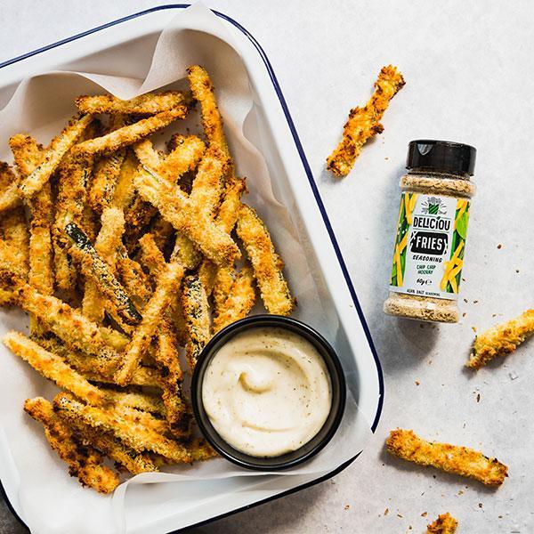 DELICIOU Fries Seasoning (Herbs & Flakey Salt) 55g