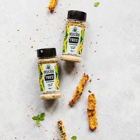 DELICIOU Fries Seasoning (Herbs & Flakey Salt) 55g