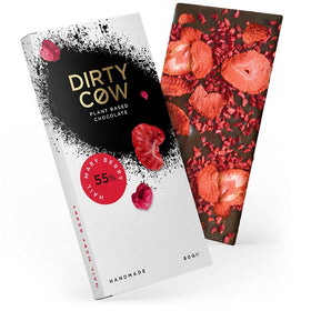 Dirty Cow Hail Mary Berry Chocolate Bar 80g