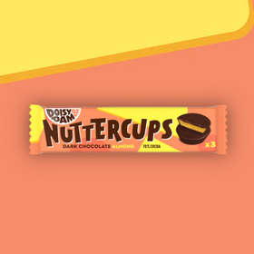 Doisy & Dam Dark Chocolate Almond Nuttercups 30g (12pk)