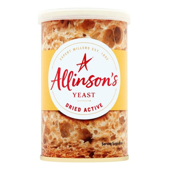 Allinson's Dried Active Baking Yeast 125g