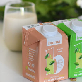 Borna Lightly Sweetened Premium Pistachio M!lk Drink 500ml (2pk)