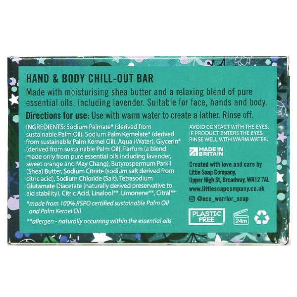 Little Soap Company Eco Warrior Beauty Edit Chill-Out Bar 100g