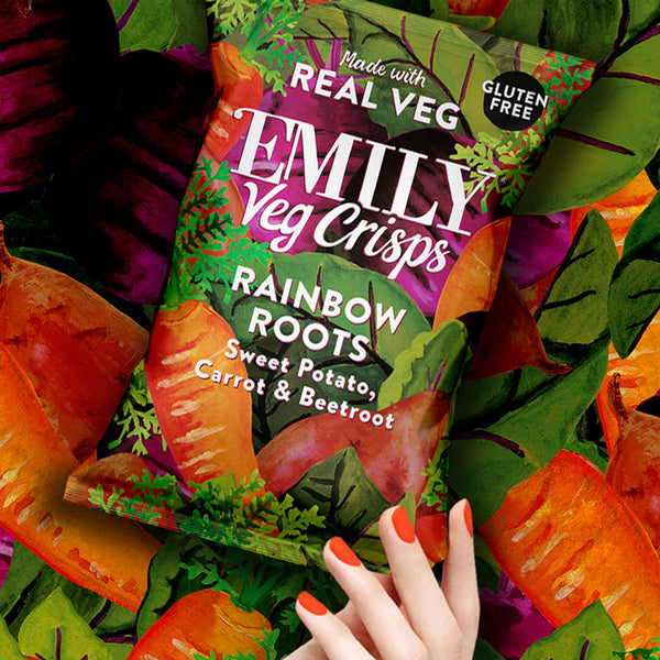 Emily Veg Crisps - Rainbow Roots - Sharing Bag