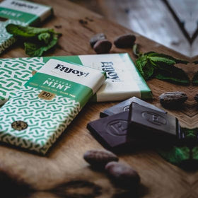 Enjoy! Magical Mint 70% Cacao Chocolate Bar 35g