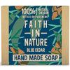 Faith In Nature Hand Made Blue Cedar Soap