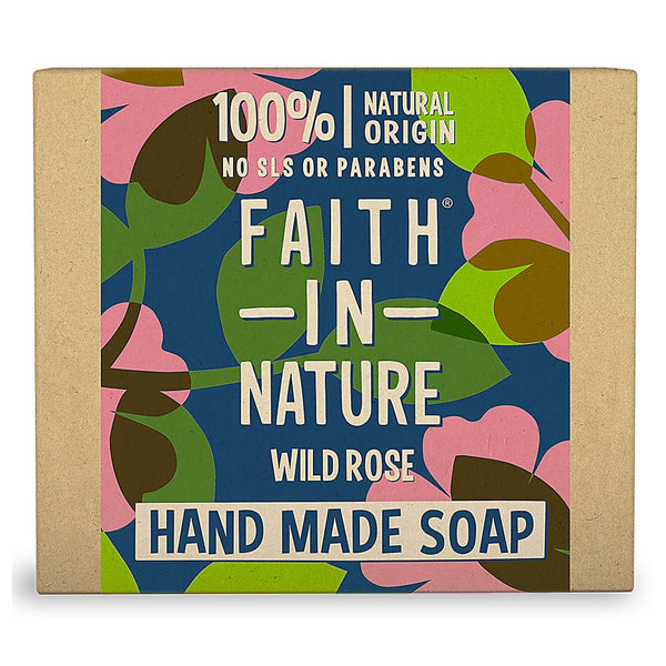 Faith In Nature Hand Made Wild Rose Soap
