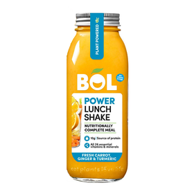 BOL Fresh Carrot, Ginger & Turmeric Power Lunch Shake 450g