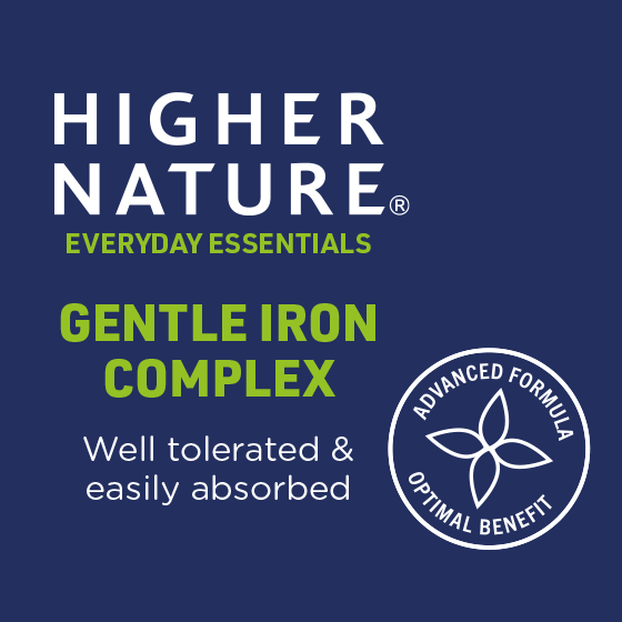 Higher Nature Gentle Iron Complex Capsules (60pk)
