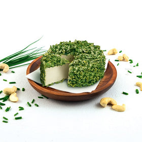 Happy Cashew Matured Cheese With Chives 100g