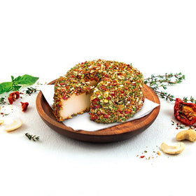 Happy Cashew Matured Cheese With Greek Herbs 100g