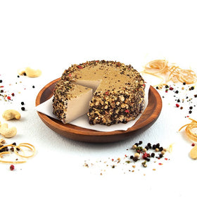 Happy Cashew Smoked Peppercorn Matured Cheese 100g